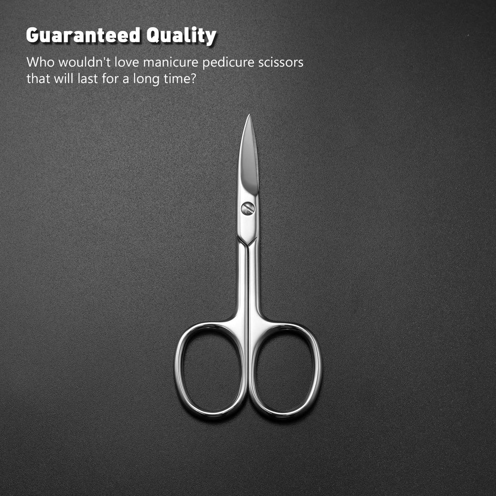 BEZOX nail scissors designed for ergonomic grip and comfortable trimming
