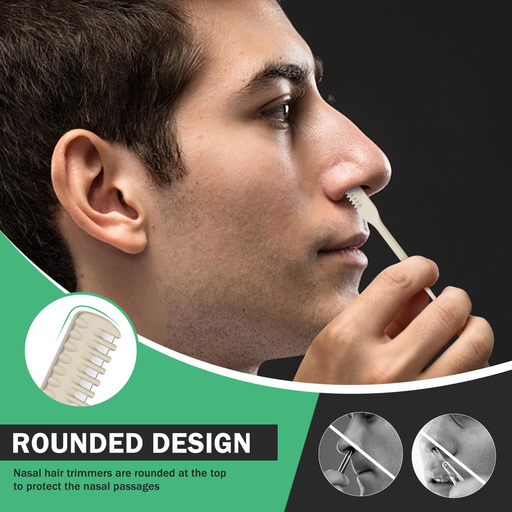 Bezox unisex design suits both women and men for daily grooming.