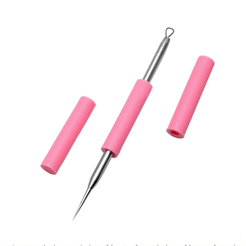 BEZOX professional acne removal needle packaging, travel-friendly storage for hygiene.