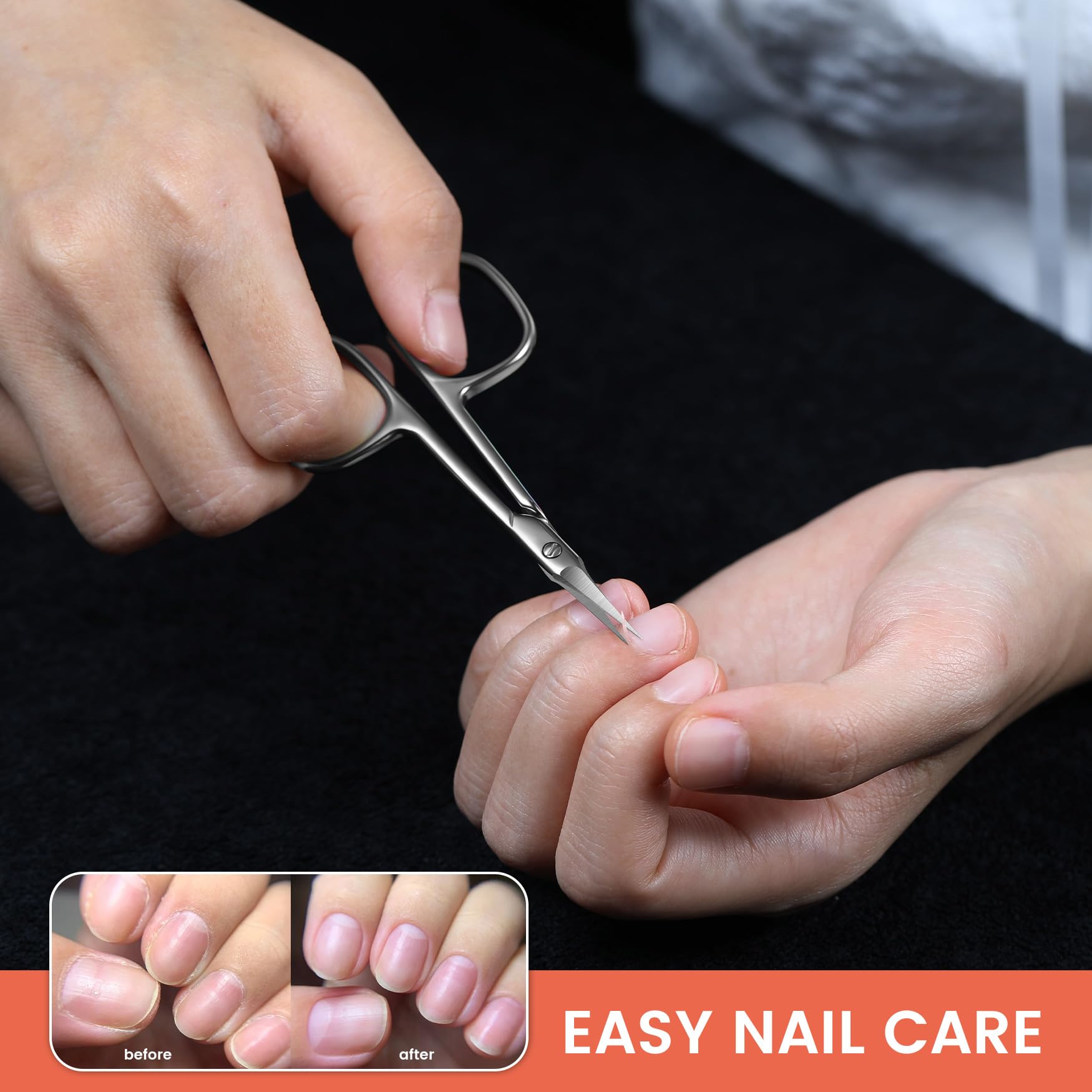 BEZOX professional tool supports precision nail art and cuticle care.