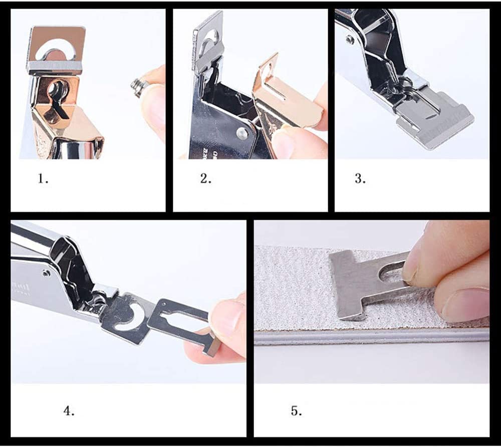 Durable anti-rust blade provides reliable performance for regular use.