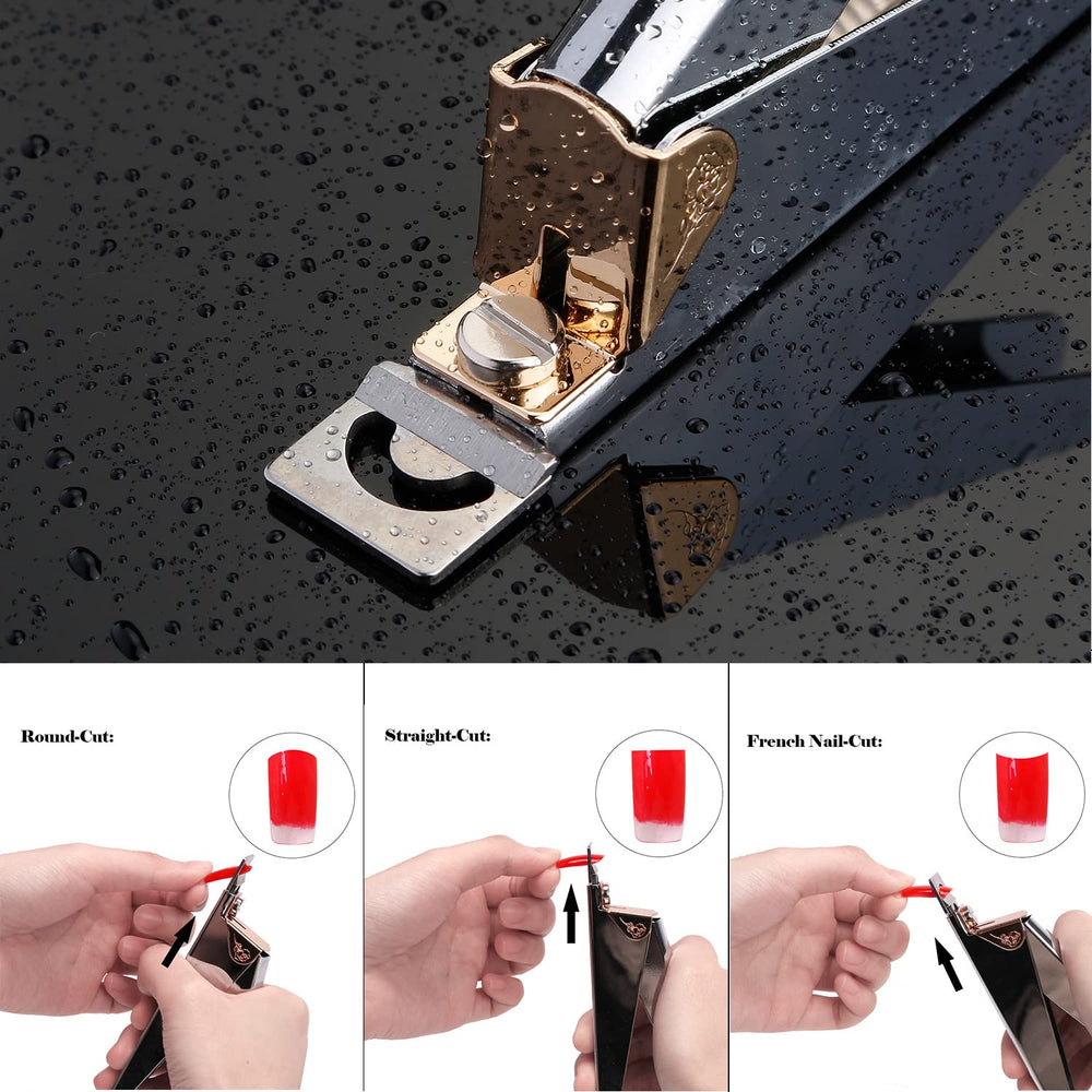 BEZOX U-shaped cutting tips deliver clean, straight cuts for perfect nail tips.