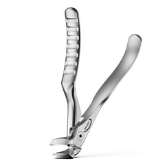 BEZOX toenail clippers with long handle and curved head for easier senior trimming.