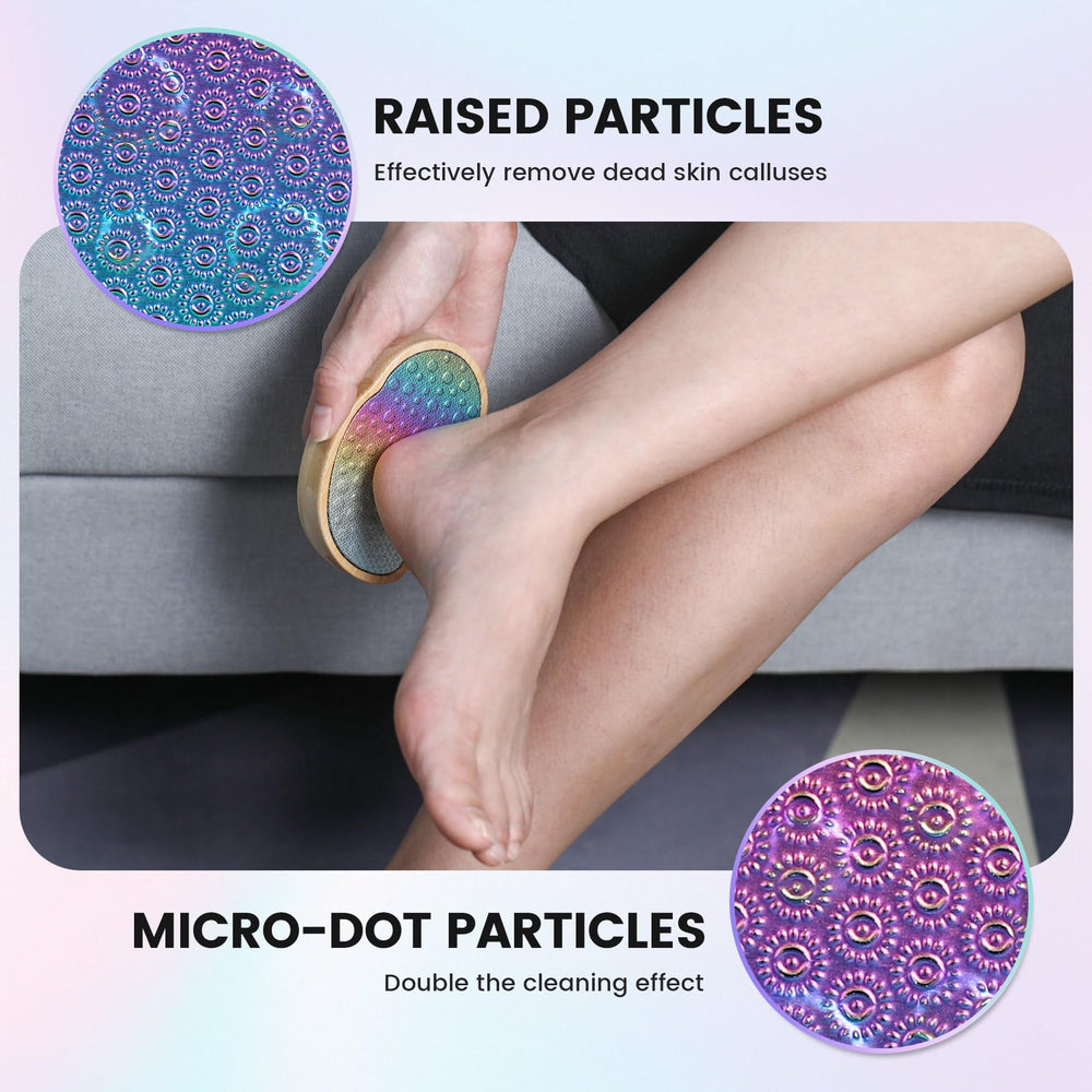 BEZOX washable foot scrubber with non-porous metal surface for hygienic cleaning