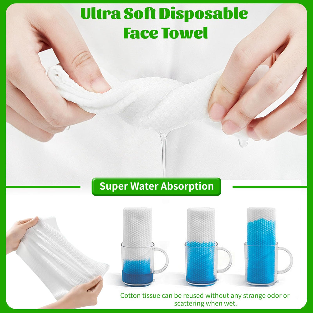 BFHKXW multifunctional face towels ideal for skincare, baby care, and home cleaning.