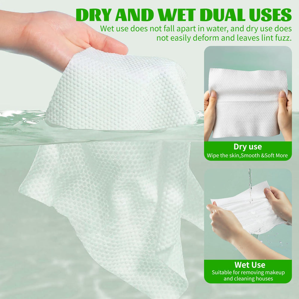 BFHKXW ultra-soft, thick plant-fiber towels provide gentle cleansing without lint.