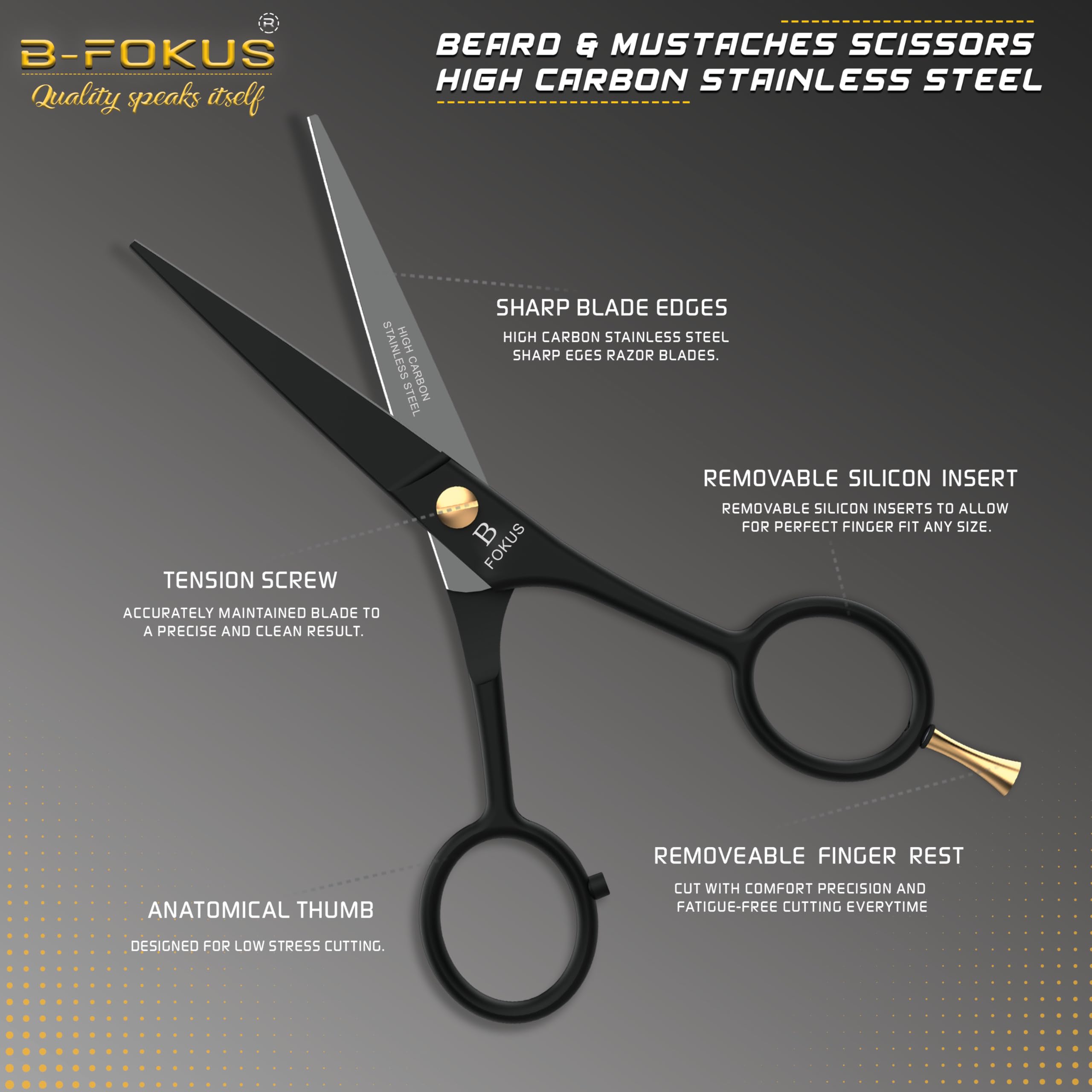 BFOKUS gift stickers to personalize the kit