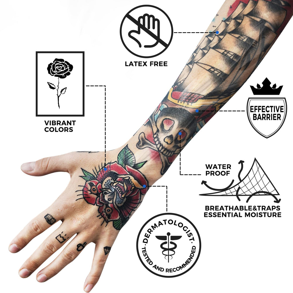 bfons permite cortar a medida para tatuajes grandes