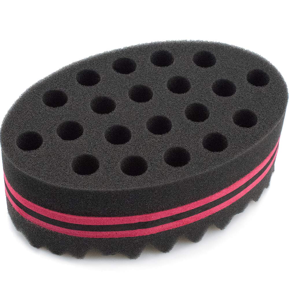 BHEART large-hole area creates looser curls with more volume.
