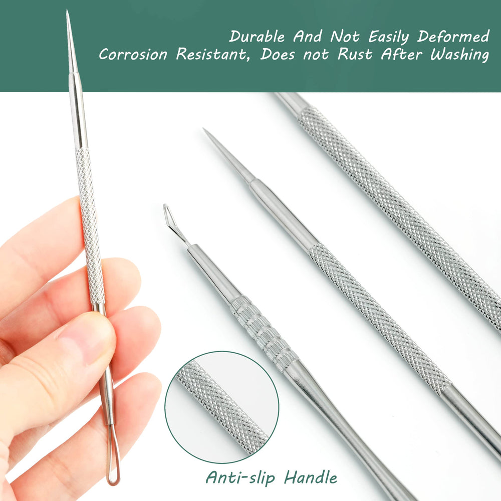 BHYTAKI long-tip tweezers with 0.1mm precision for fine maneuvering.