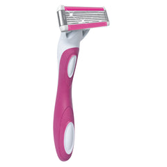 BIC Click 5 Soleil five titanium blades provide an ultra-close shave.