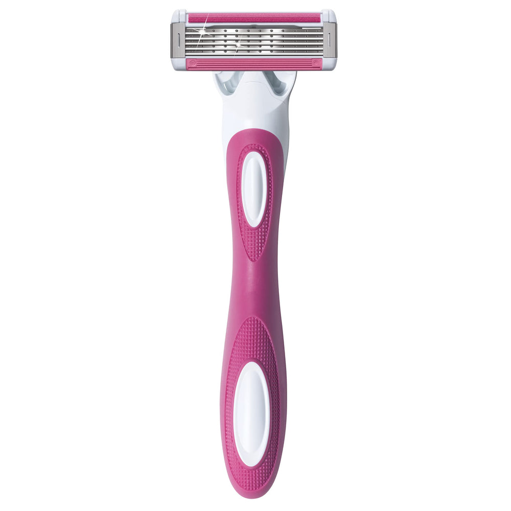 BIC Click 5 Soleil Aloe moisture strip offers soothing glide during grooming.