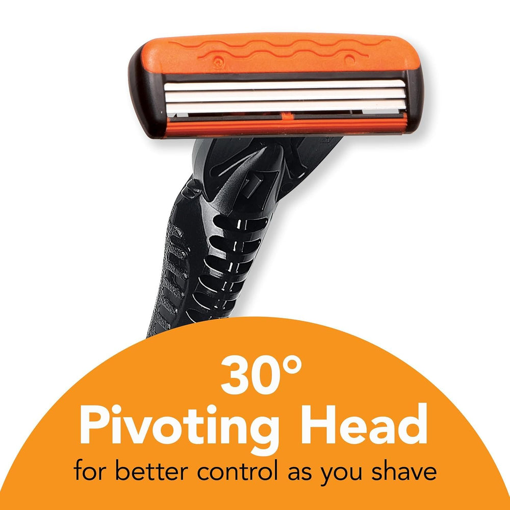BIC Comfort 3 cartridge delivering up to 10 shaves of value.