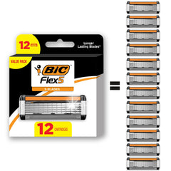 BIC Flex 5 razor pack ready for a smooth, close shave.