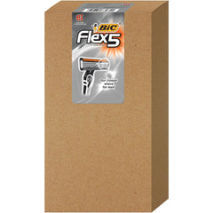 BIC Flex 5 Sensitive men's disposable razors pack for daily grooming.