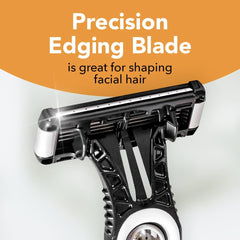 BIC Flex 5 Sensitive razor features five ultra-thin blades for close shaves.