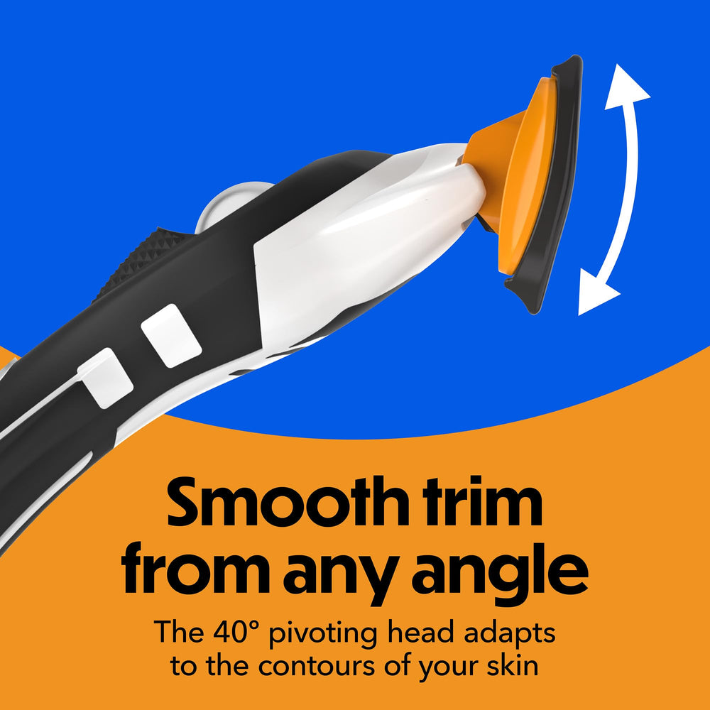 0.5 mm shadow option on BIC Flex 5 Trim for refined look.