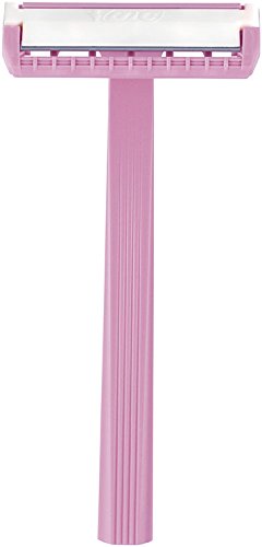 BIC Lady Shaver 12-pack disposable razors for travel convenience