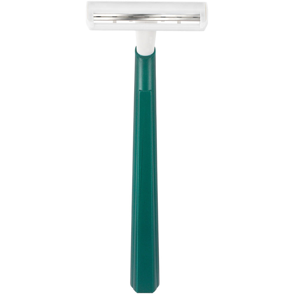 Twin blades close-up on the BIC Twin Select for comfortable, precise shaves