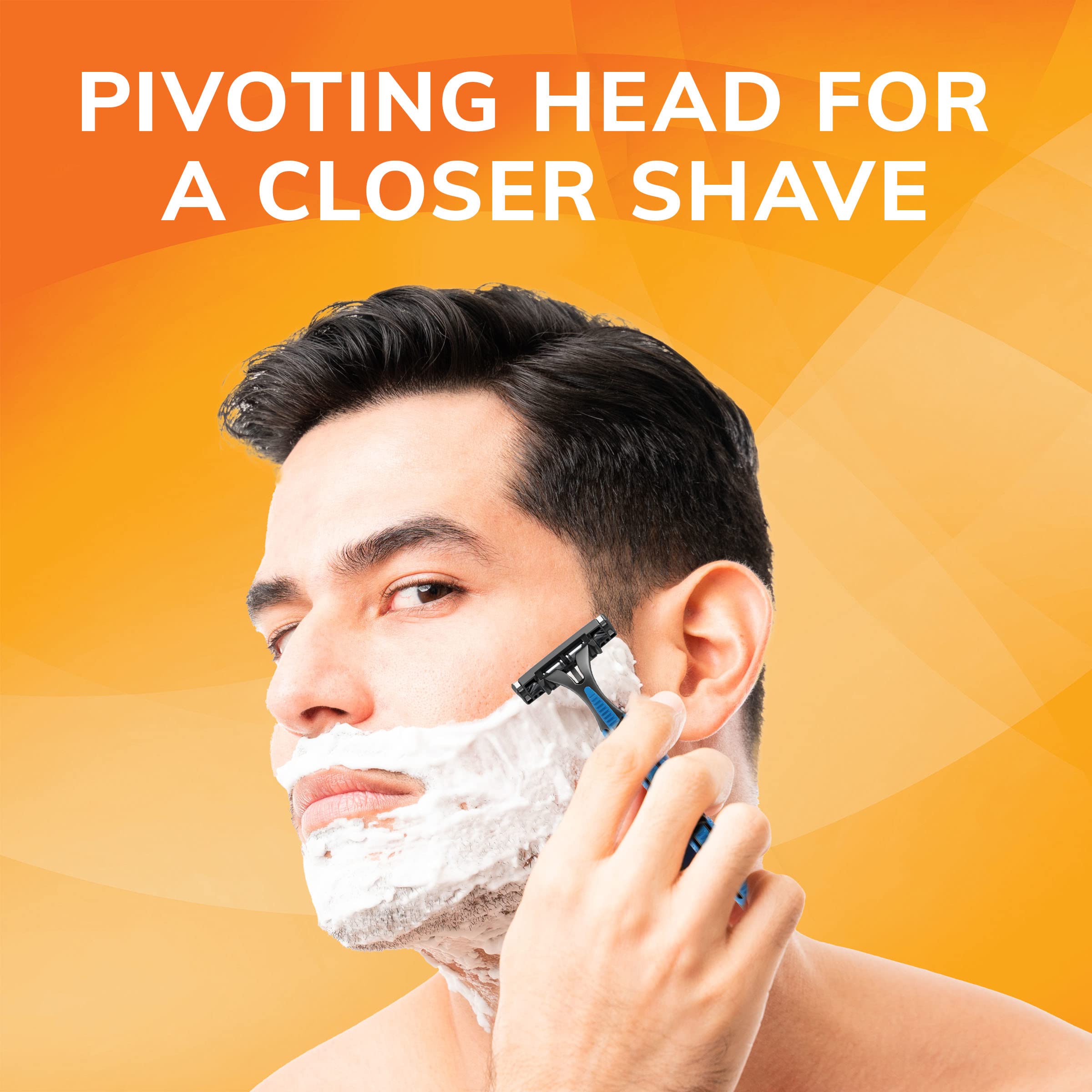 BIC Sensitive 2 razor travel blade cover image suggests easy carry in luggage.
