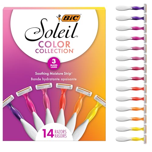 BIC Soleil three blades close-up emphasizes close shave potential