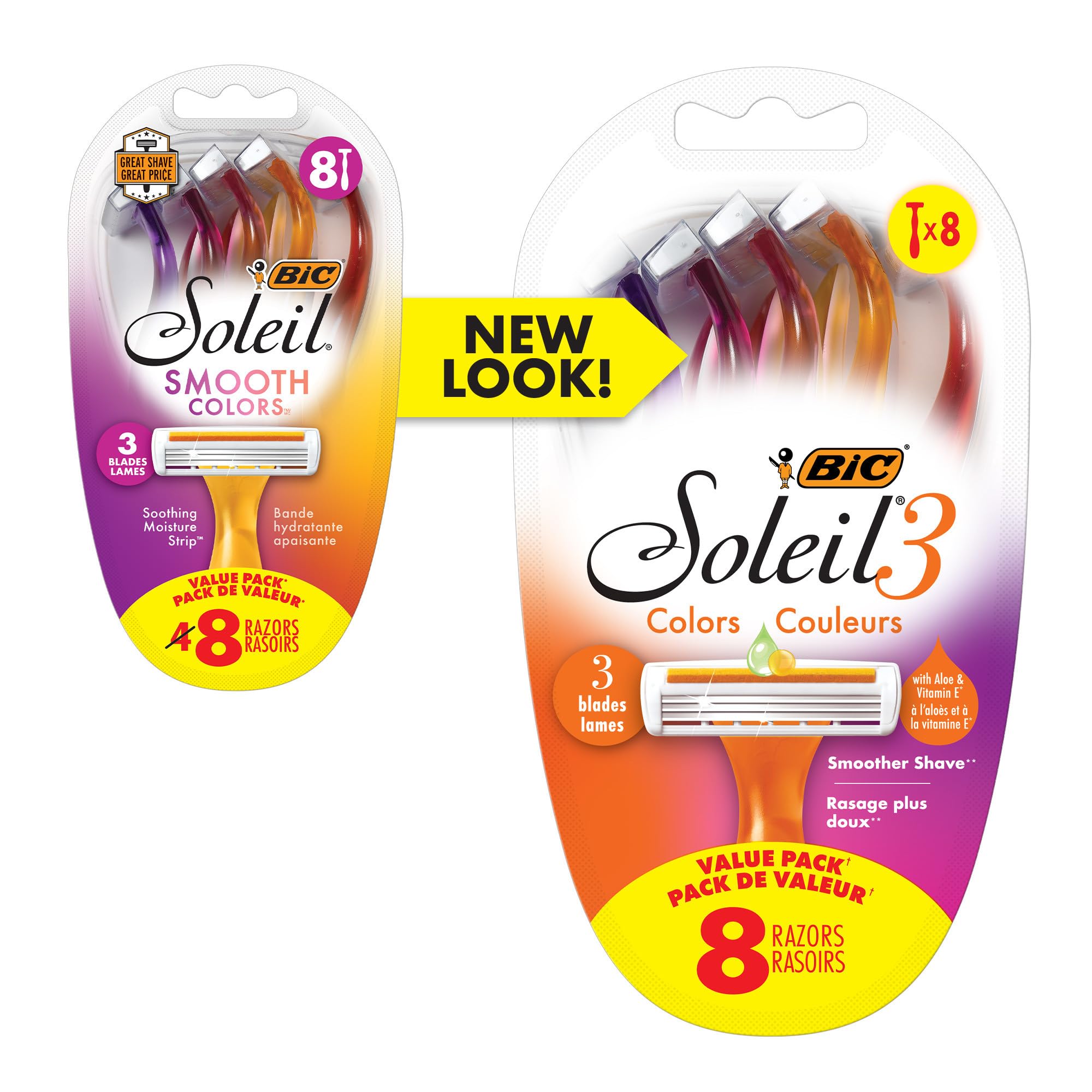 BIC Soleil travel blade cover highlighting portable protection for on-the-go grooming