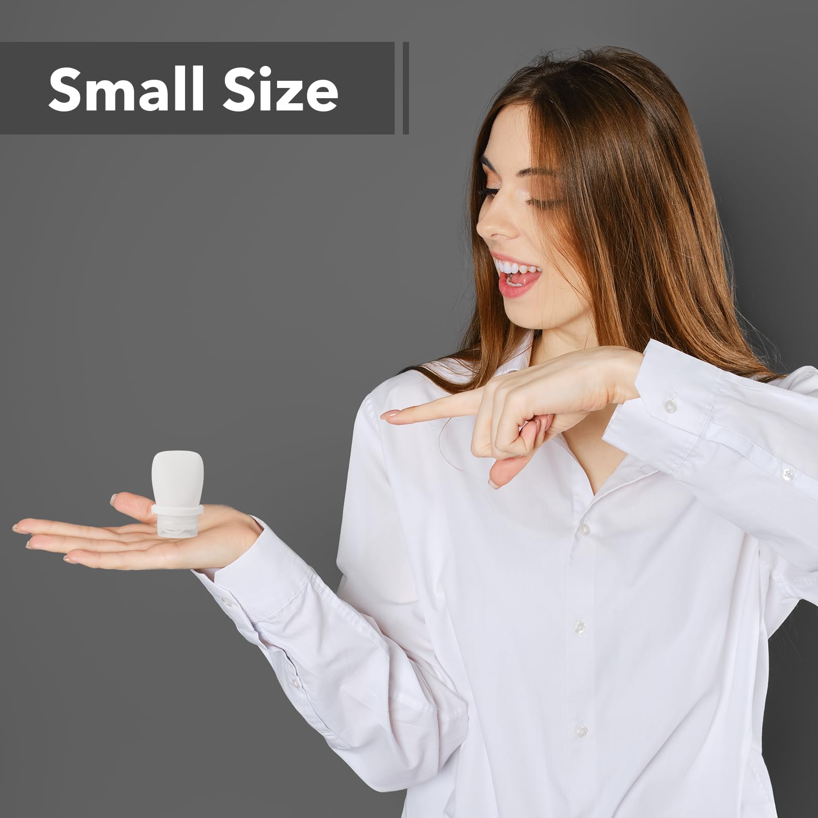 BienBion 1oz travel bottles soft-touch silicone for comfortable handling.