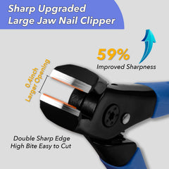 BienBion splash-proof design catching nail clippings