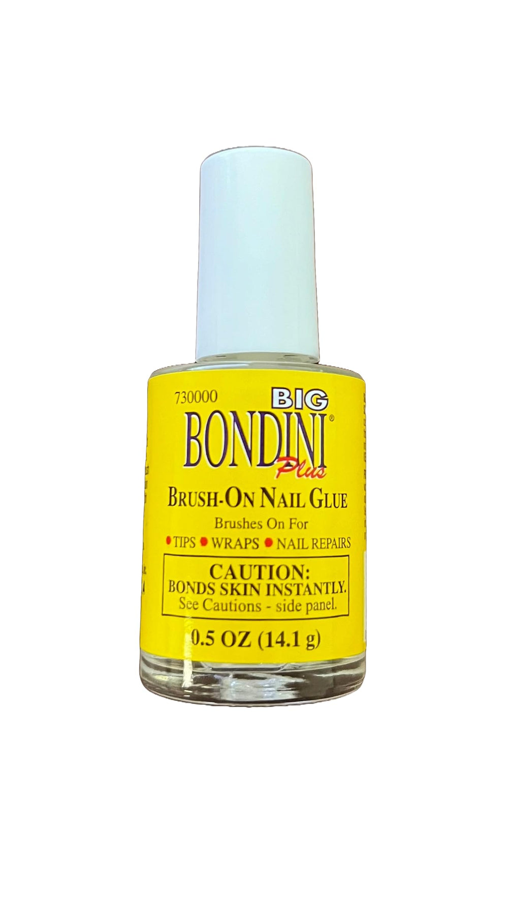 Big Bondini nail glue bottle for fast adhesion on tips and wraps