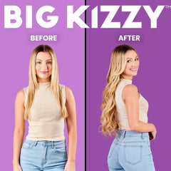 Big Kizzy 0.313-inch by 6-yard tape roll shown with precise sizing for easy cutting.