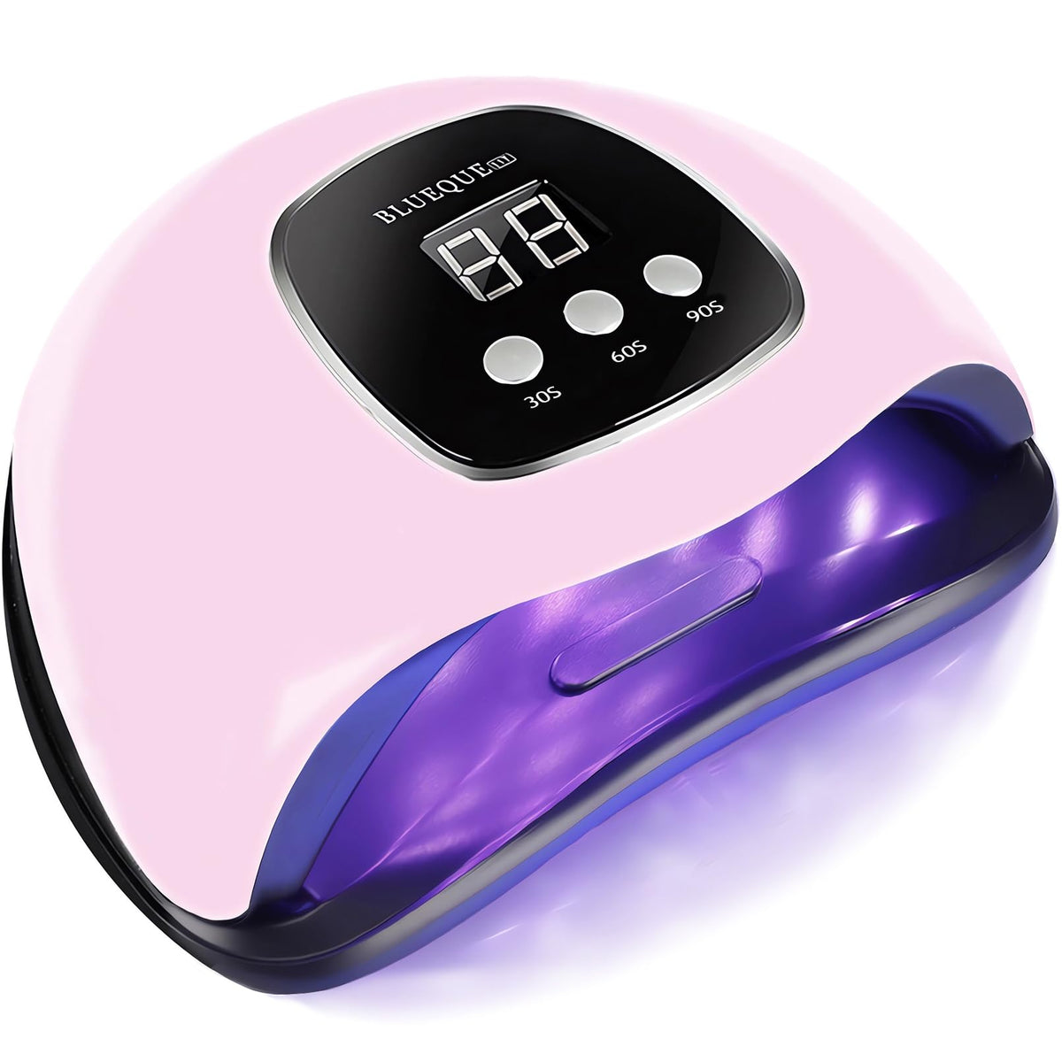 BIGBEAR UV nail lamp front view, compact design for fast gel curing at home