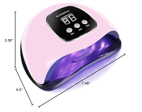 BIGBEAR UV nail lamp includes adapter and manual for quick setup