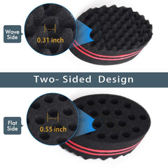 BE BIGEDDIE twist sponge with free pick comb shaping curls all day
