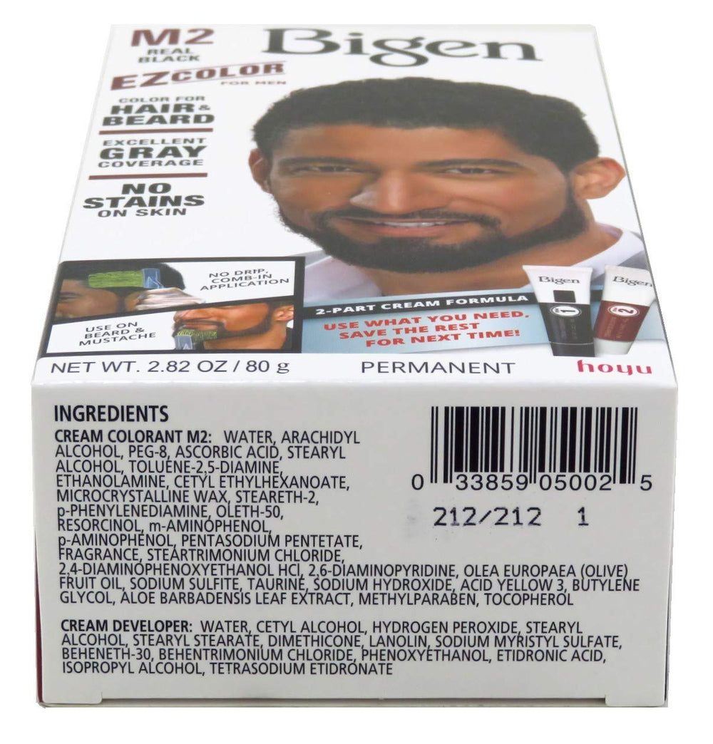 Bigen Ez Color M2 Real Black step-by-step application for clean, mess-free results