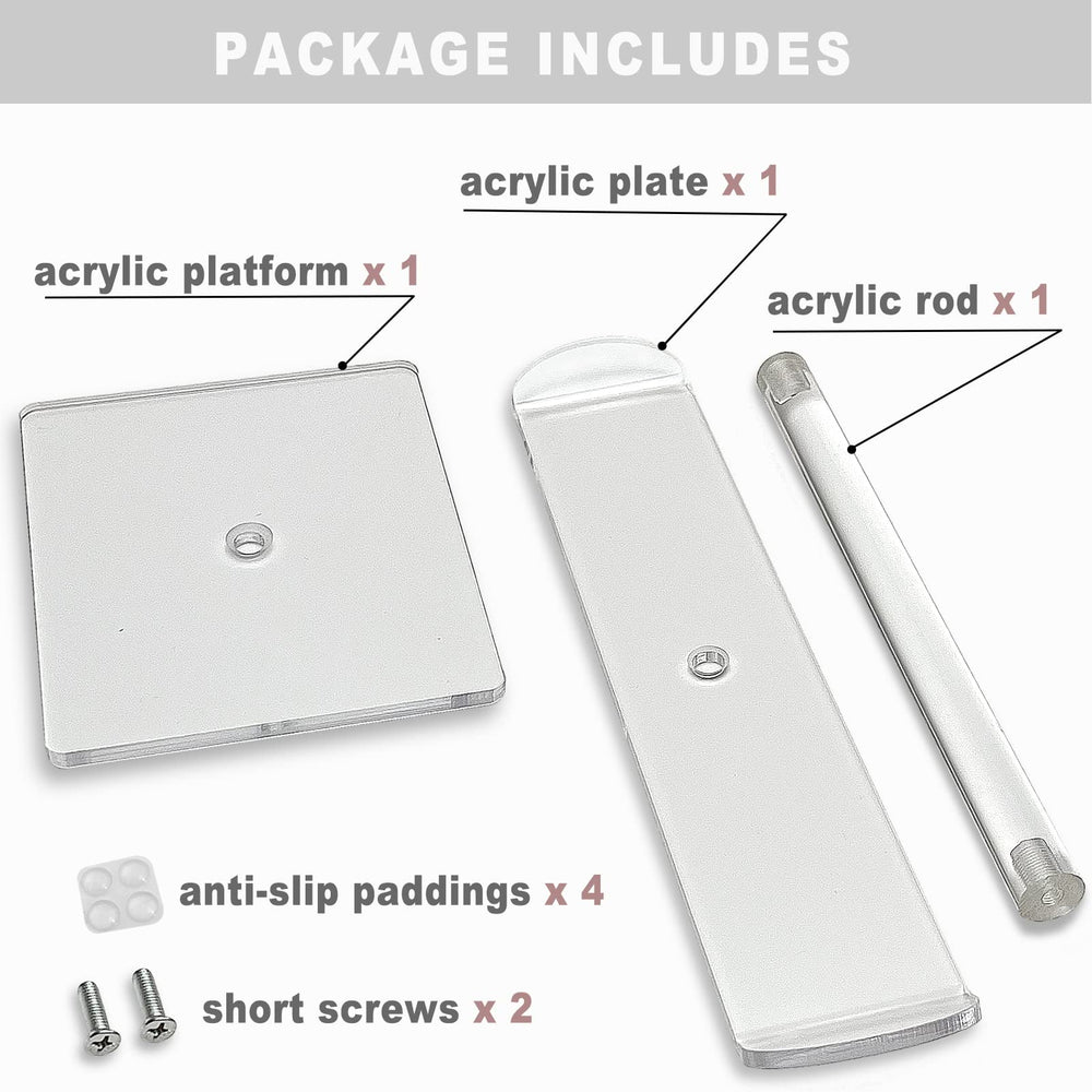 Bigfety easy-assembly headband holder with included tools.