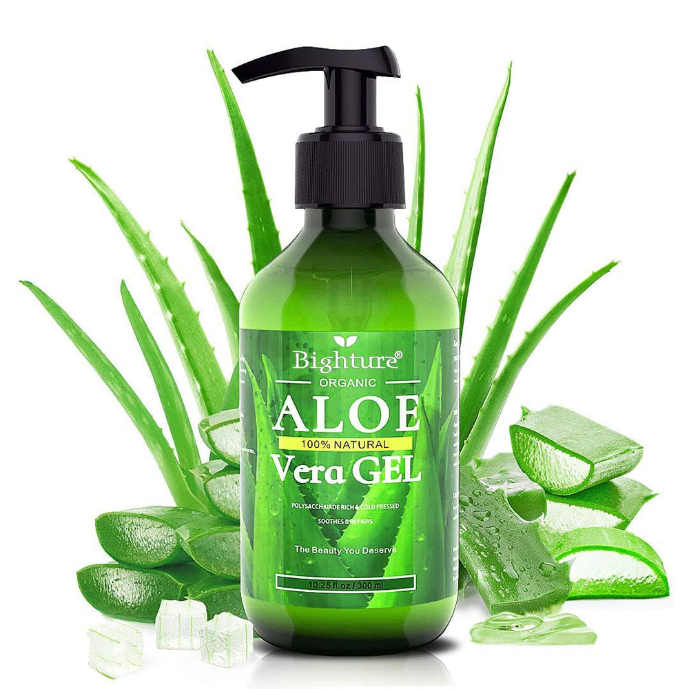 Envase práctico de BIGHTURE Aloe Vera Gel para casa o viaje