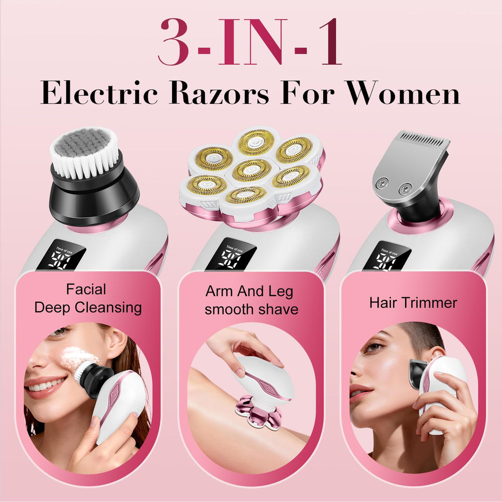 Bigorq facial cleansing brush removes oil and makeup residue for brighter skin