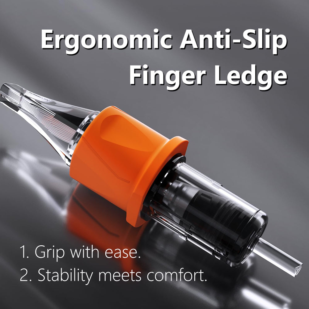 BIGWASP Energy precision tip provides clear ink visibility and steady ink flow.