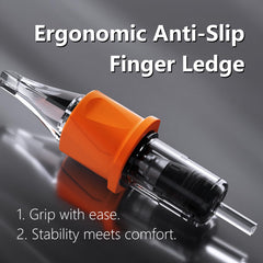 BIGWASP Energy precision tip provides clear ink visibility and steady ink flow.