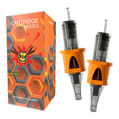 BIGWASP Energy tattoo cartridge needles with packaging for safer storage and quick access.