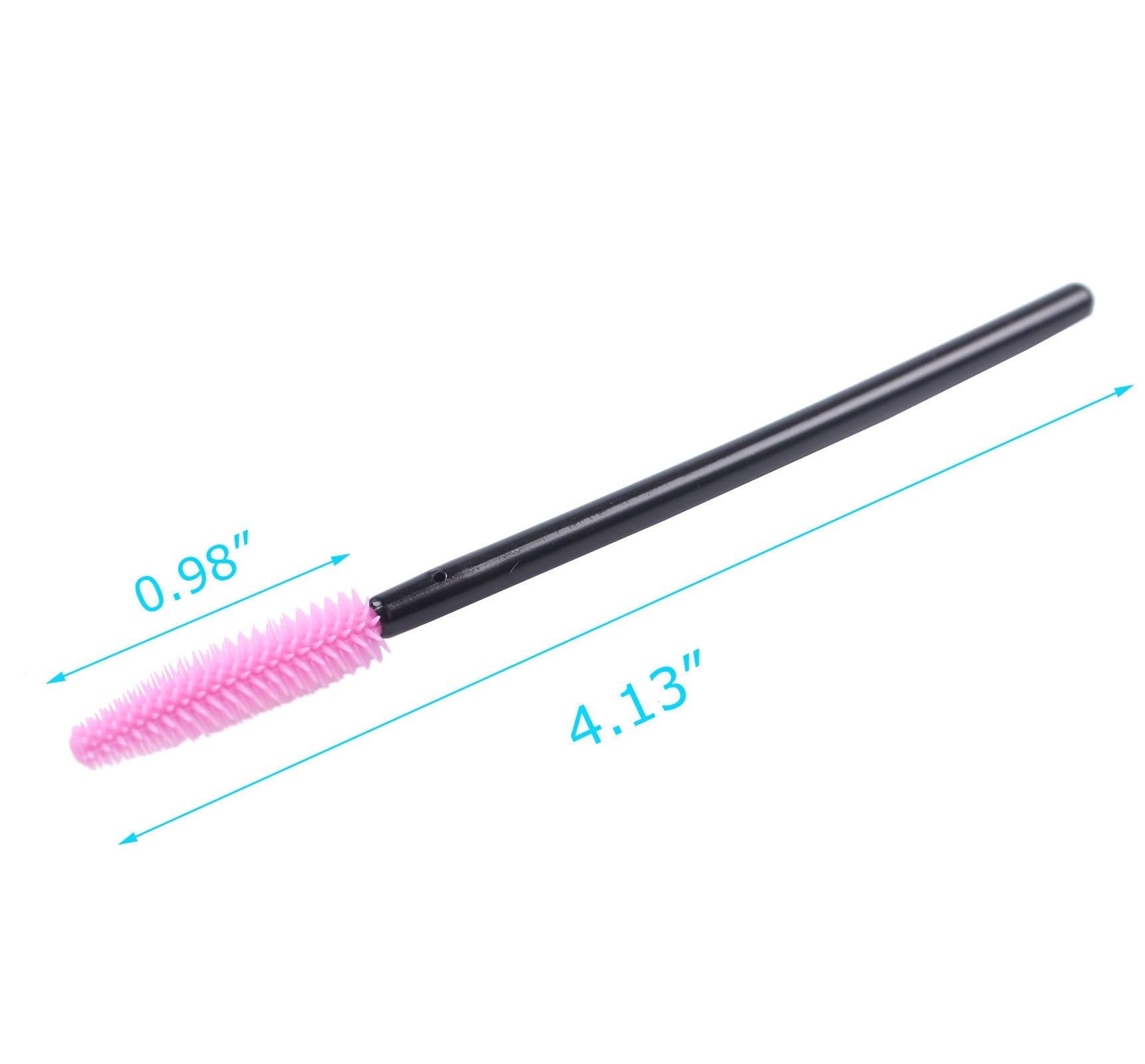 BIHRTC bendable brush head offers adjustable lash grooming with precision.
