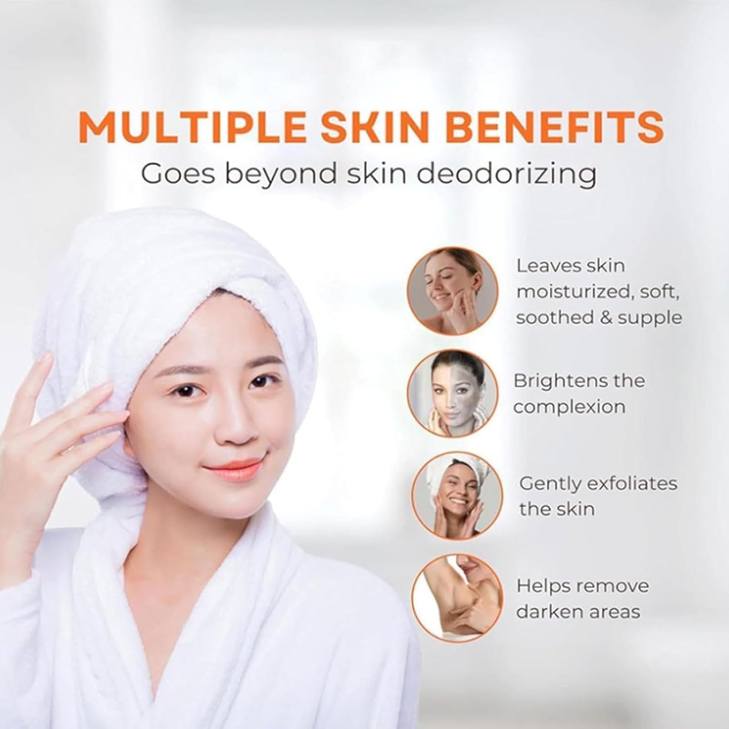 BIJIELAODIAO persimmon soap packaging communicates daily use potential.