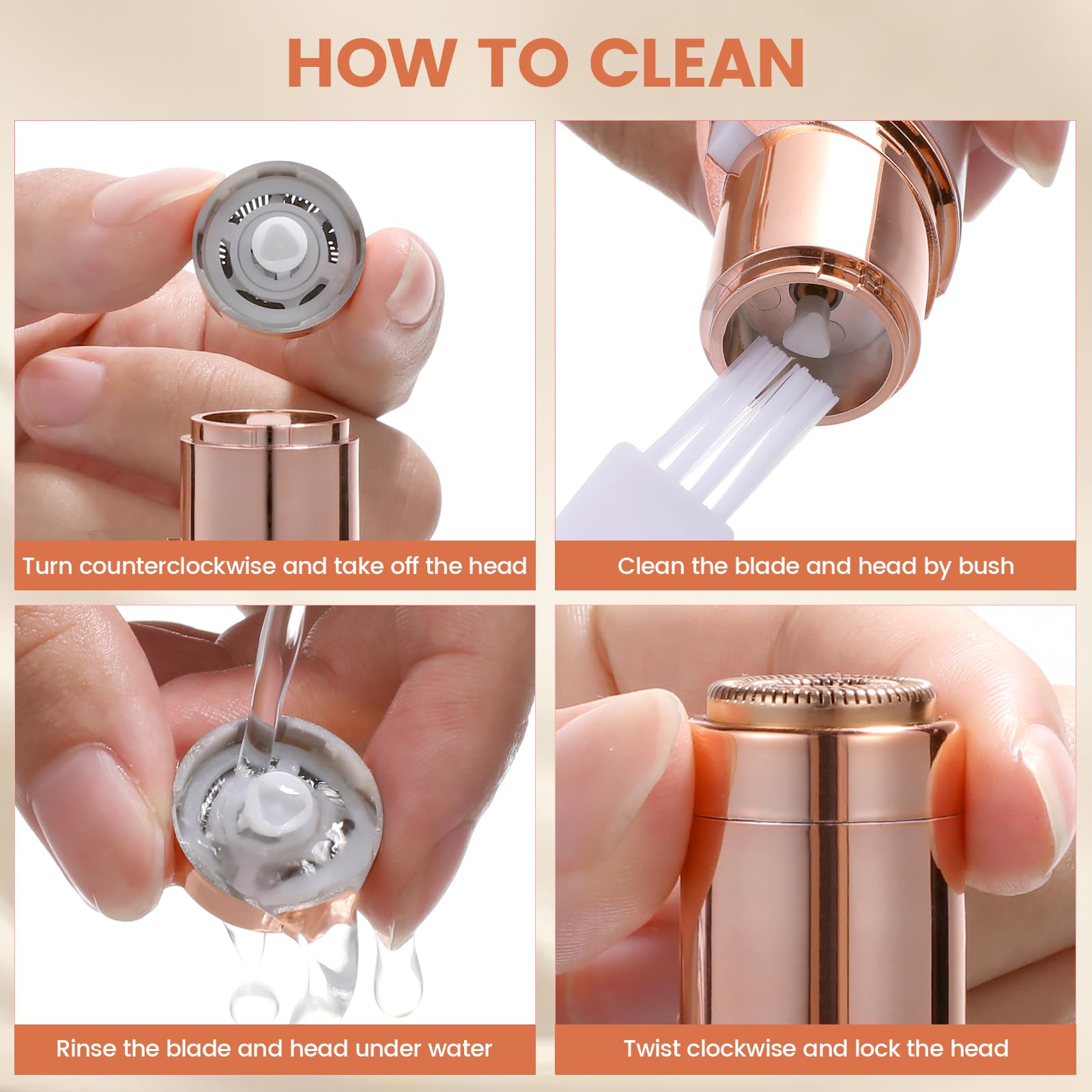 Bikurpia waterproof design with cleaning brush for easy care.
