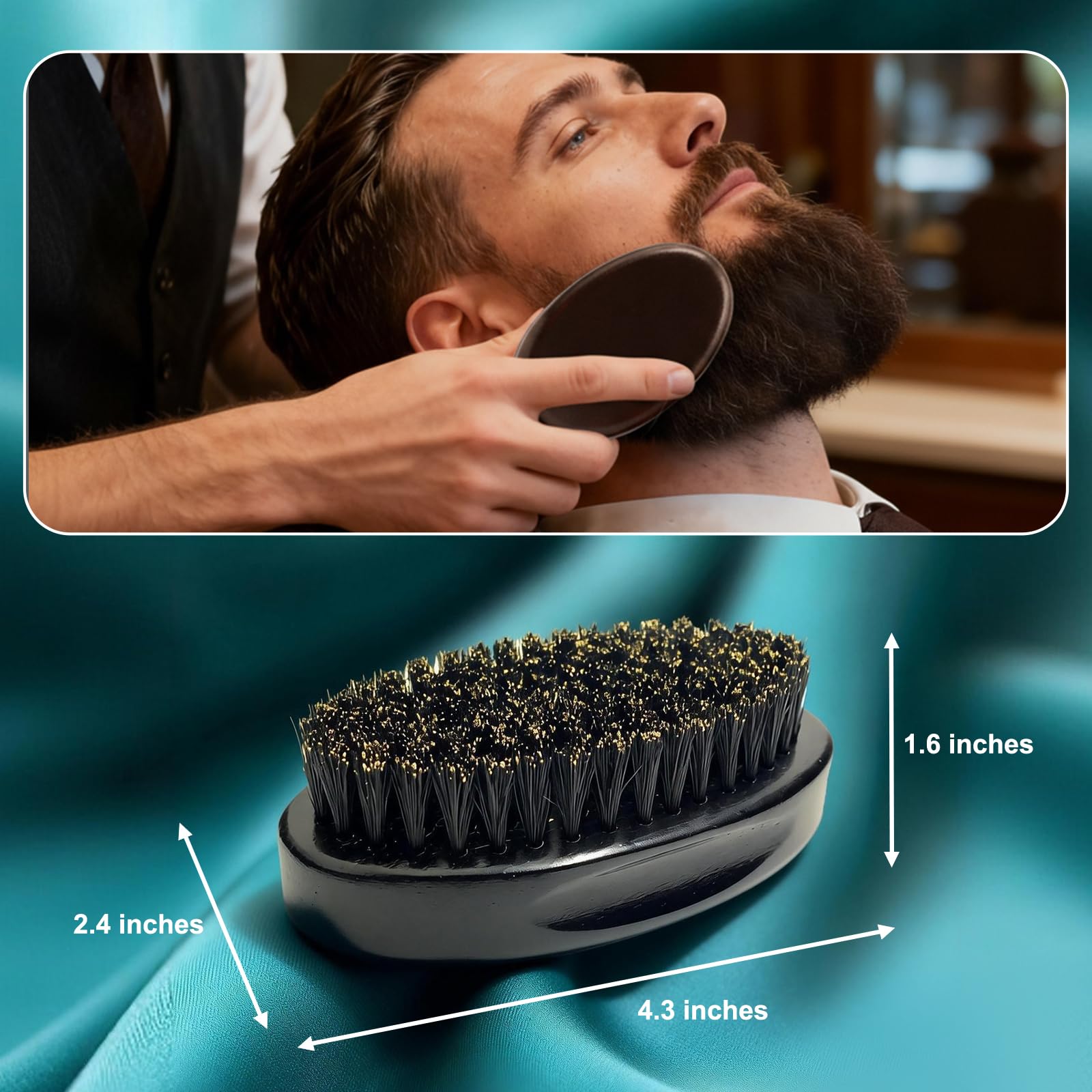 BilaliyMil ensures exfoliation and even oil distribution during grooming.