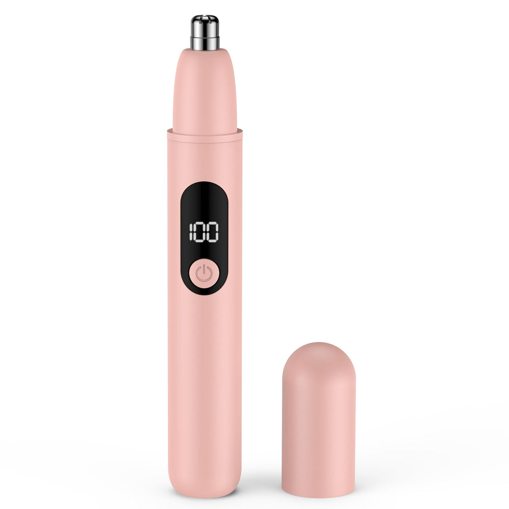 Bilitase nose hair trimmer front view showing compact design for daily grooming