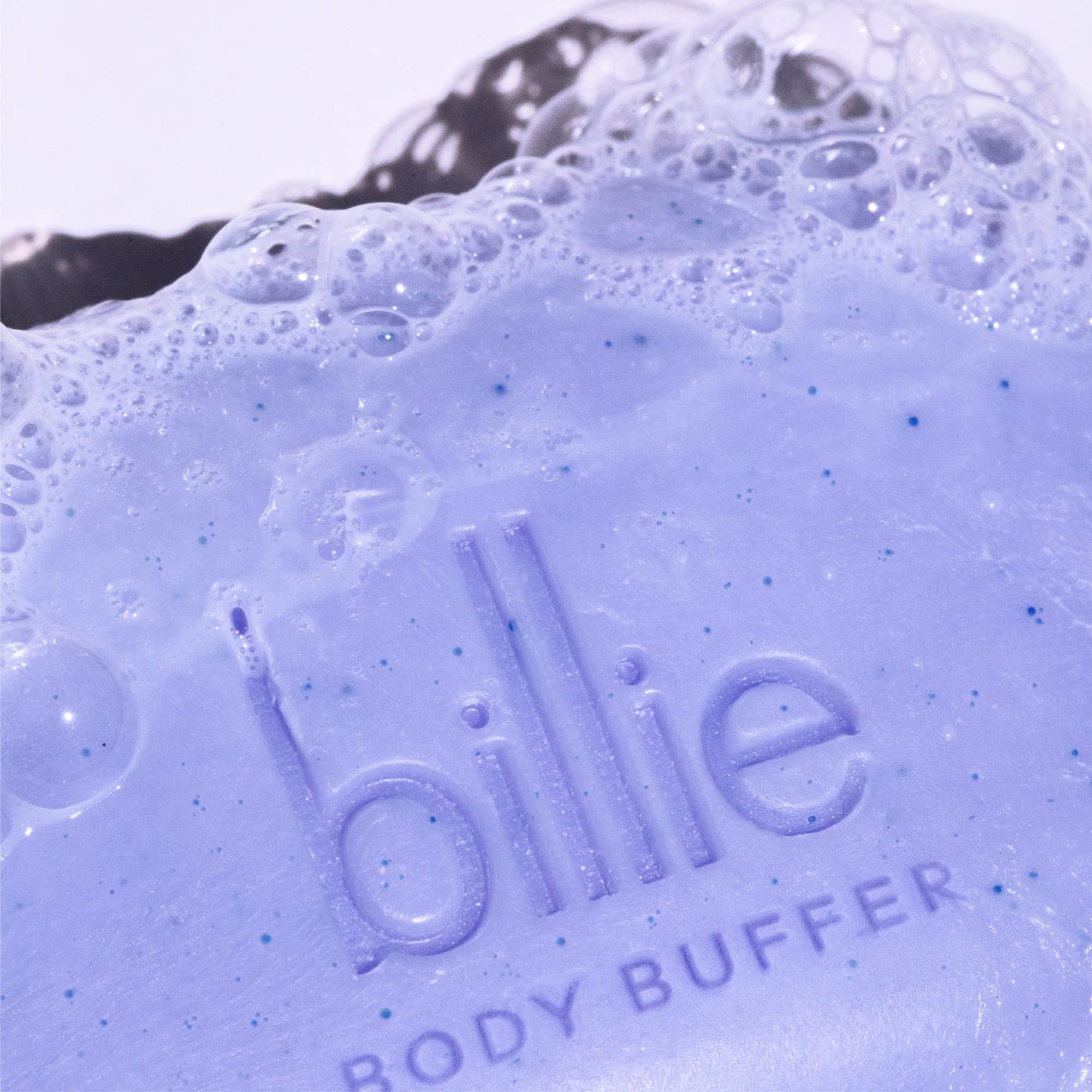 Billie Body Buffer aloe manteca: hidratación nutritiva para la piel.