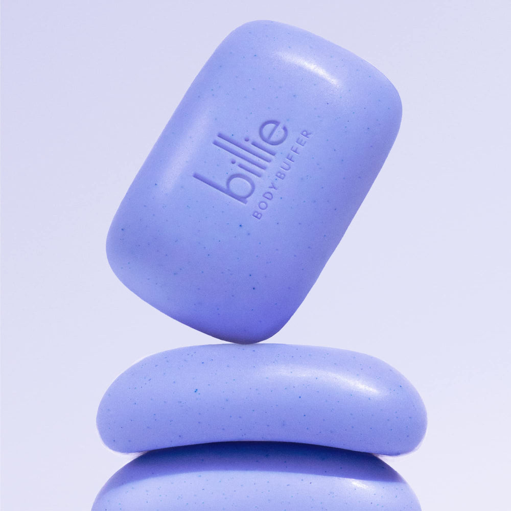 Billie Body Buffer envase ecoamigable: opción sostenible para tu rutina diaria.