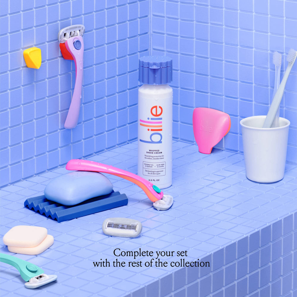 Billie Body Buffer rutina de afeitado: une exfoliación y afeitado para mejores resultados.