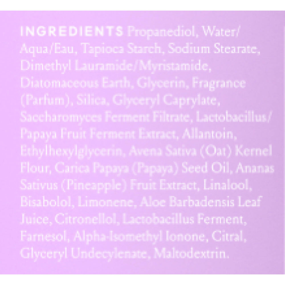 Protección diaria sin aluminio con Billie desodorante del día lavanda leche.