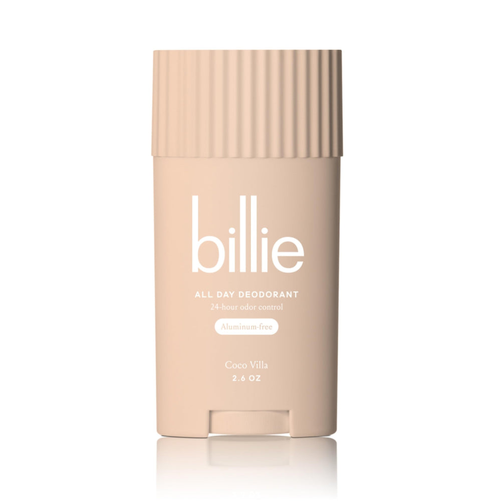 Billie Desodorante Todo el Día envase compacto para llevar y usar todo el día